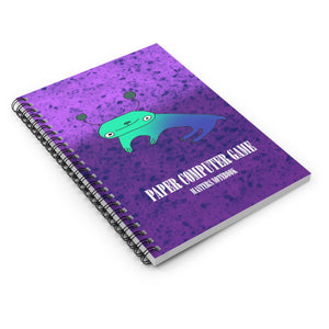 Space Dog Spiral Notebook - Ruled Line