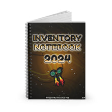 Inventory Notebook 2024! Spiral Notebook - Ruled Line