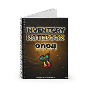 Inventory Notebook 2024! Spiral Notebook - Ruled Line