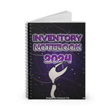 Inventory Notebook 2024! Spiral Notebook - Ruled Line