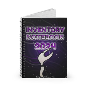 Inventory Notebook 2024! Spiral Notebook - Ruled Line