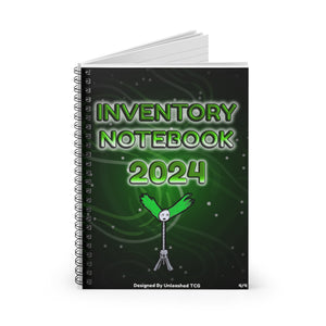 Zoovac Inventory Notebook 2024! Spiral Notebook - Ruled Line