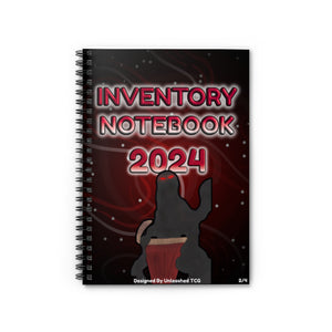 Inventory Notebook 2024! Spiral Notebook - Ruled Line