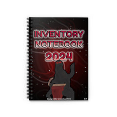 Inventory Notebook 2024! Spiral Notebook - Ruled Line