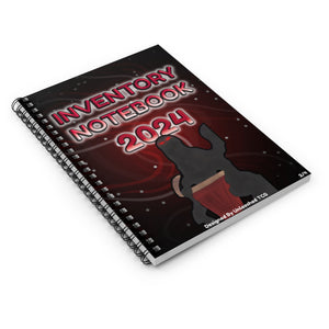 Inventory Notebook 2024! Spiral Notebook - Ruled Line