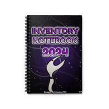 Inventory Notebook 2024! Spiral Notebook - Ruled Line