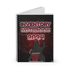 Inventory Notebook 2024! Spiral Notebook - Ruled Line