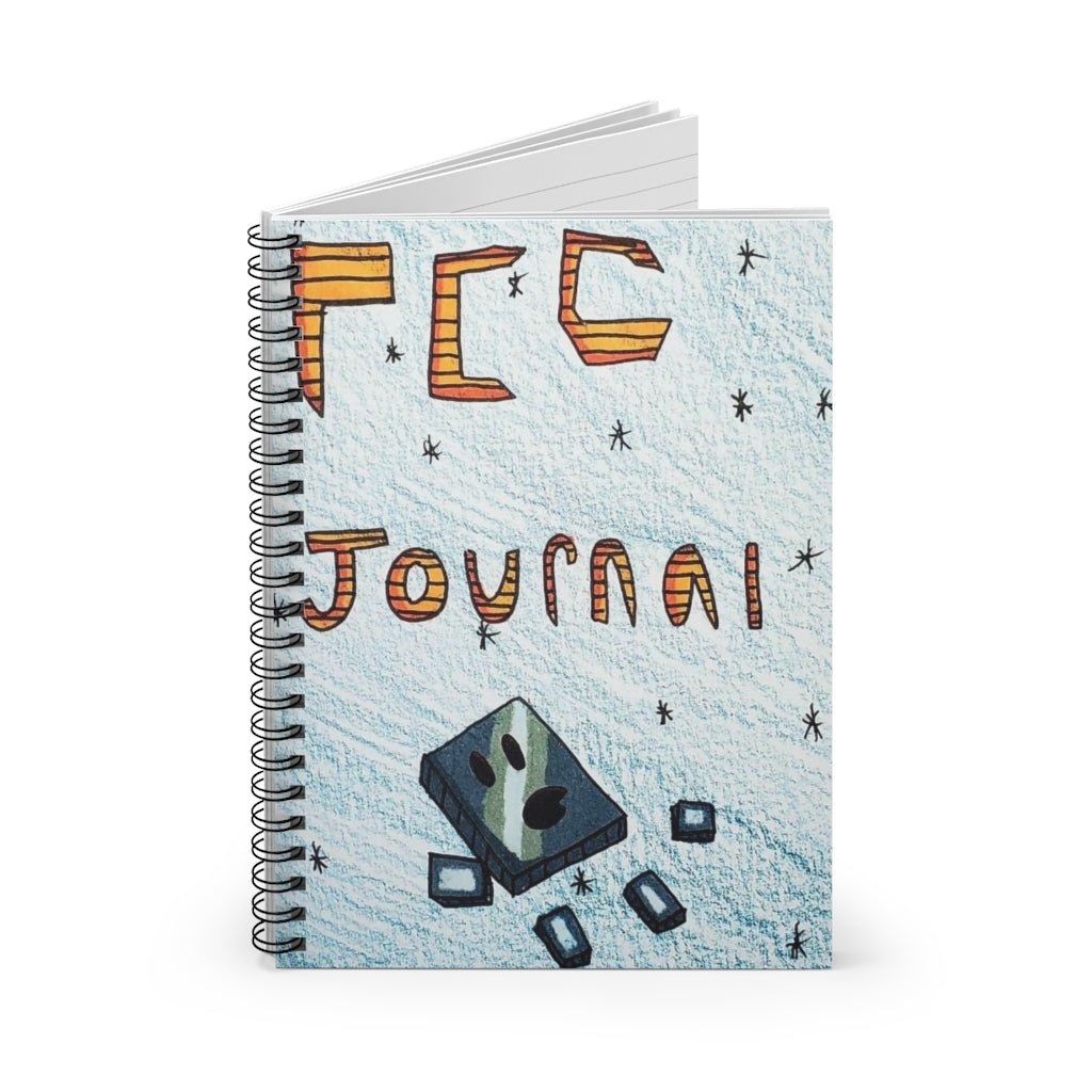 Tutorial Bot PCG Spiral Notebook - Ruled Line