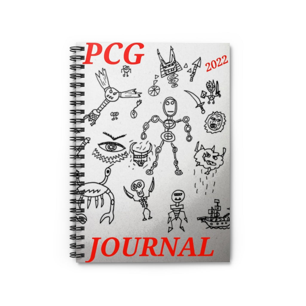 PCG Characters Spiral Notebook - Ruled Line