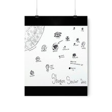 Shogon Map Premium Matte Vertical Posters