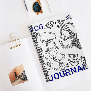 PCG Journal 2022 Spiral Notebook - Ruled Line