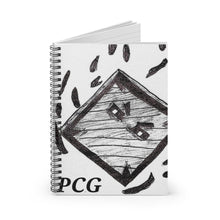 Vortex the Cube PCG Spiral Notebook - Ruled Line