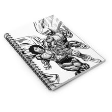 Xaq vs Chris Spiral Notebook - Ruled Line