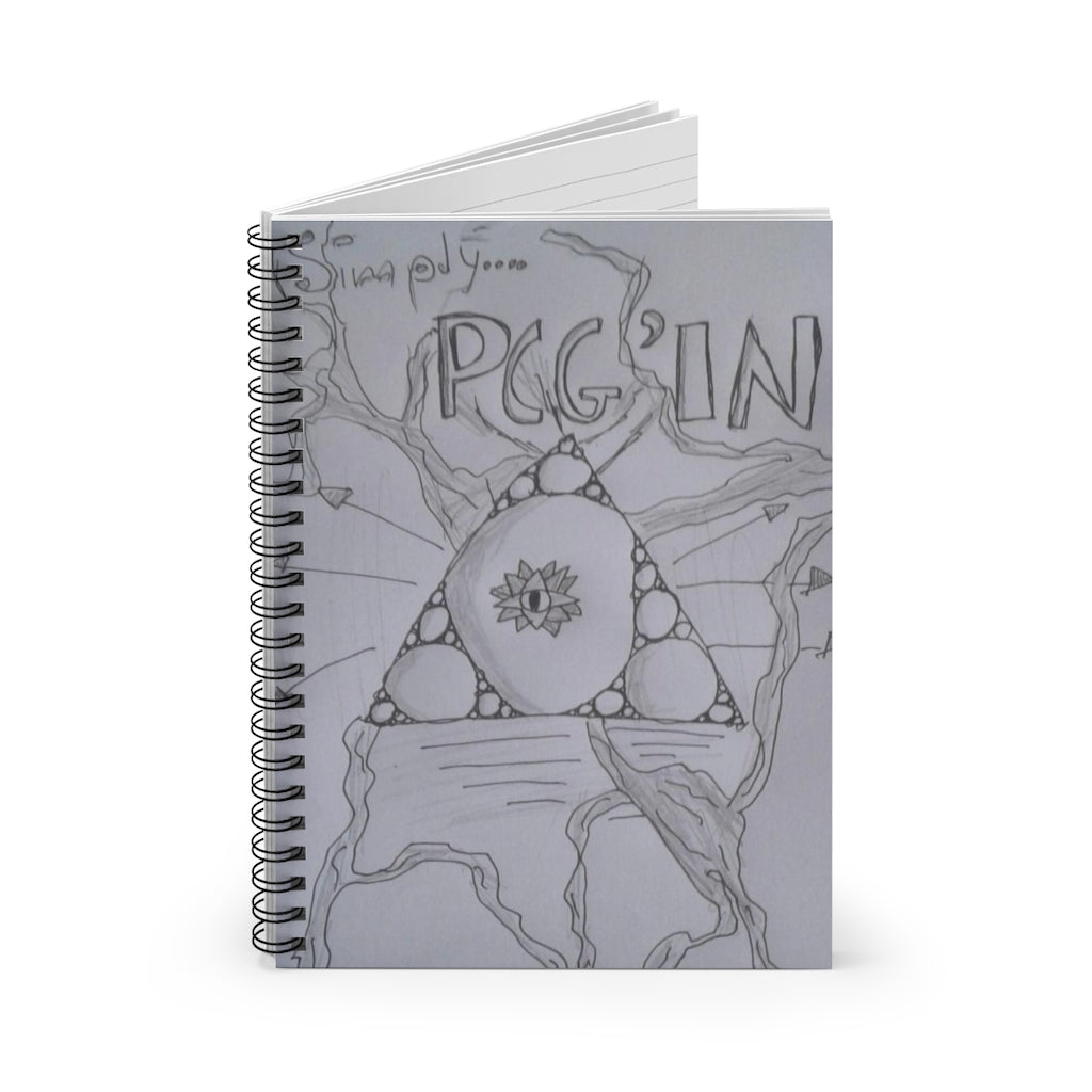 Simply PCG'in Spiral Notebook - Ruled Line