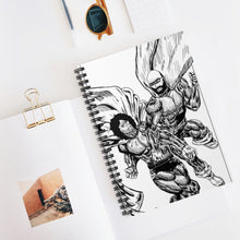 Xaq vs Chris Spiral Notebook - Ruled Line