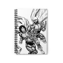 Xaq vs Chris Spiral Notebook - Ruled Line