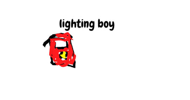 lighting boy