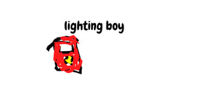 lighting boy